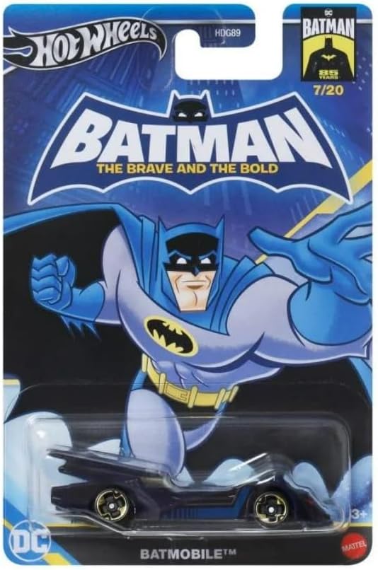 Hot Wheels Batman 85 Years 1:64 Scale Premium Pop Culture 2024 Mix (7/20 The Brave and The Bold)
