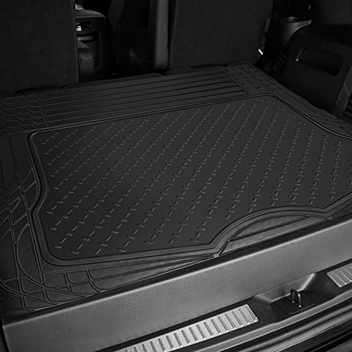 OxGord WeatherShield HD Rubber Trunk Cargo Liner Floor Mat, Trim-to-Fit for Car, SUV