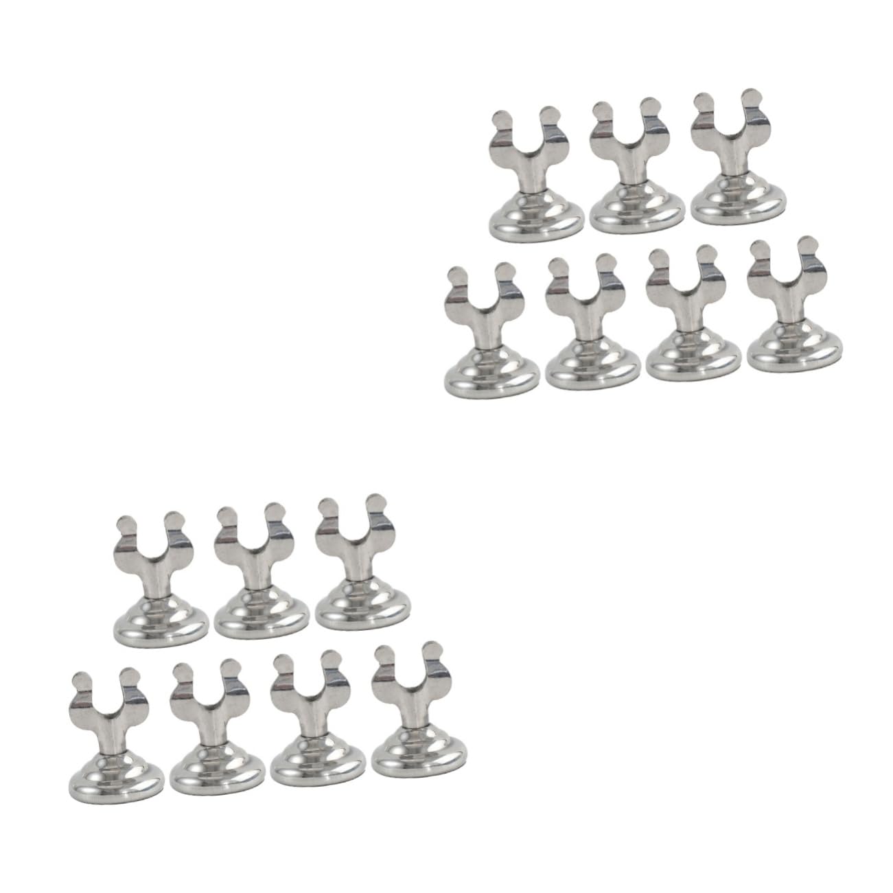 MAGICLULU Lot De 2 Supports De Numéros De Table À Motif Tourbillon Unique 7 Pièces pour Cartes pour Fête Restaurant Maison