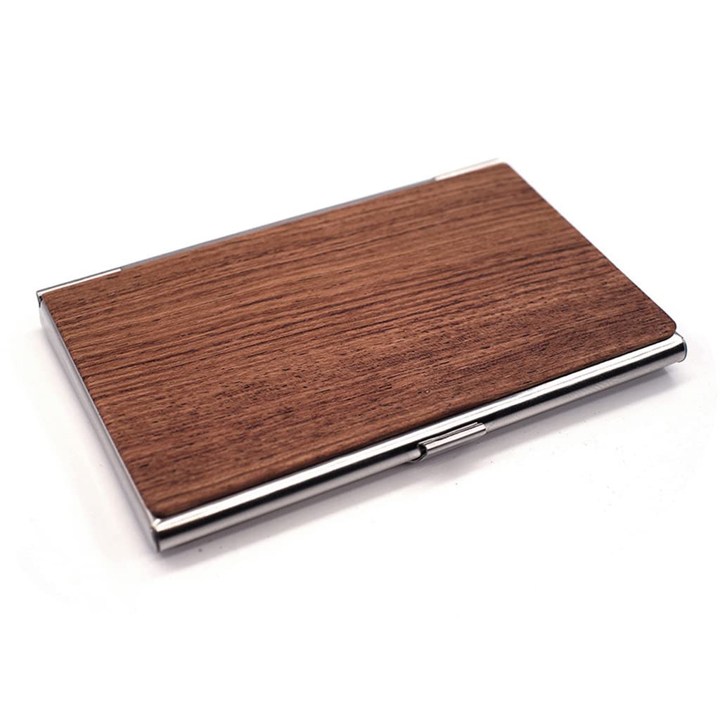 Msioytog C Professional Wood Business Ard Holder Pocket For Ase For Arrier Wood Stand
