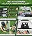 Golf Net, 10x7FT Home Golf Hitting Aids Equipment with Foldable Tri-Turf Mat for Backyard Driving Chipping Swing with Training Target/Balls/Tee for Outdoor Indoor, Gifts for Men Him Dad Boys Golfers