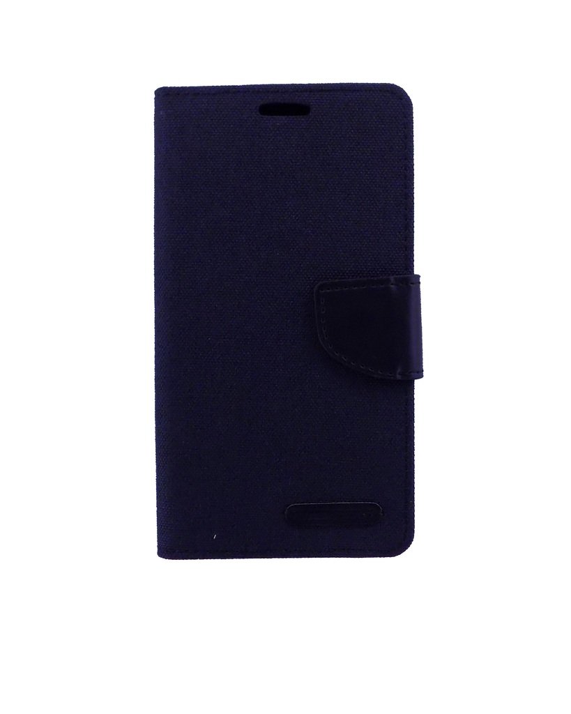 TECHSHARP Dairy Case Flip Cover for Samsung Galaxy On5 (Black)