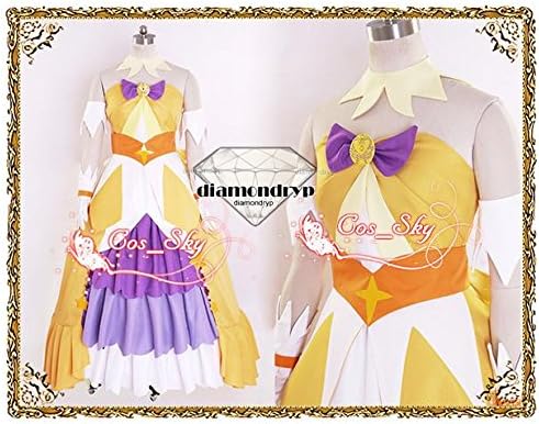 Amazon Go プリンセスプリキュア キュアトゥインクル 変身 コスプレ衣装 コスチューム ハロウィーン仮装 ディズニー オーダー可能 コスプレ 仮装 通販