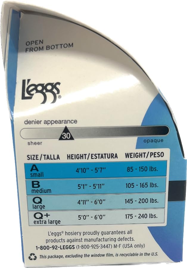 Women's Sheer Energy Black Sheer Tights Control Top Sheer Toes 360 Medium Support Leg Black Pantyhose2