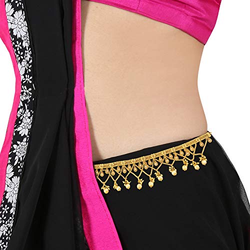 Women's Copper and Pearl Tassel Kamarband