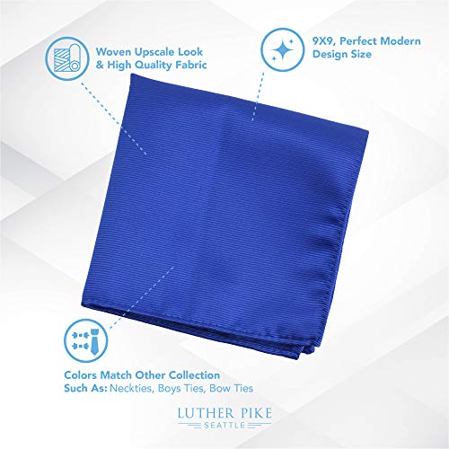 Luther Pike Pocket Squares For Men & Boys - Hankerchieves Men, Pocket Square #TOP2