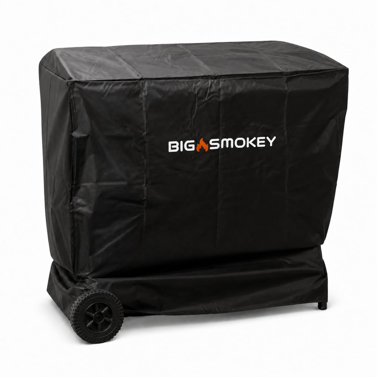 Big Smokey Waterproof BBQ Cover | Heavy Duty 420D Polyester with PVC Coating | Universal Barrel BBQ Cover | UV & Rain Resistant | 64 x 90 x 93cm