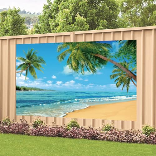 Fondo Fotográfico Playa Hawaii 70.8 x 47.2 Pulg miniatura 5