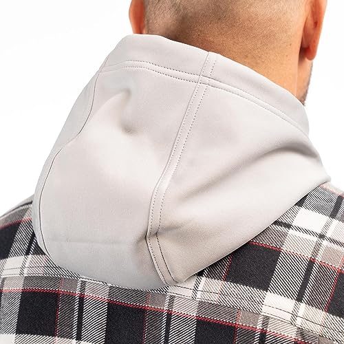 KLIM Men's Targhee Fleece Lined Flannel Hoodie3