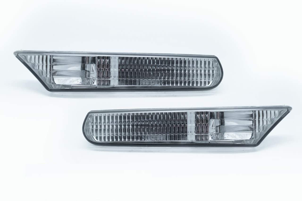 GAZOZ PERFORMANCE Smoke Side Marker Indicators for 1998-2004 Porsche Boxster 986 Carrera 911 996