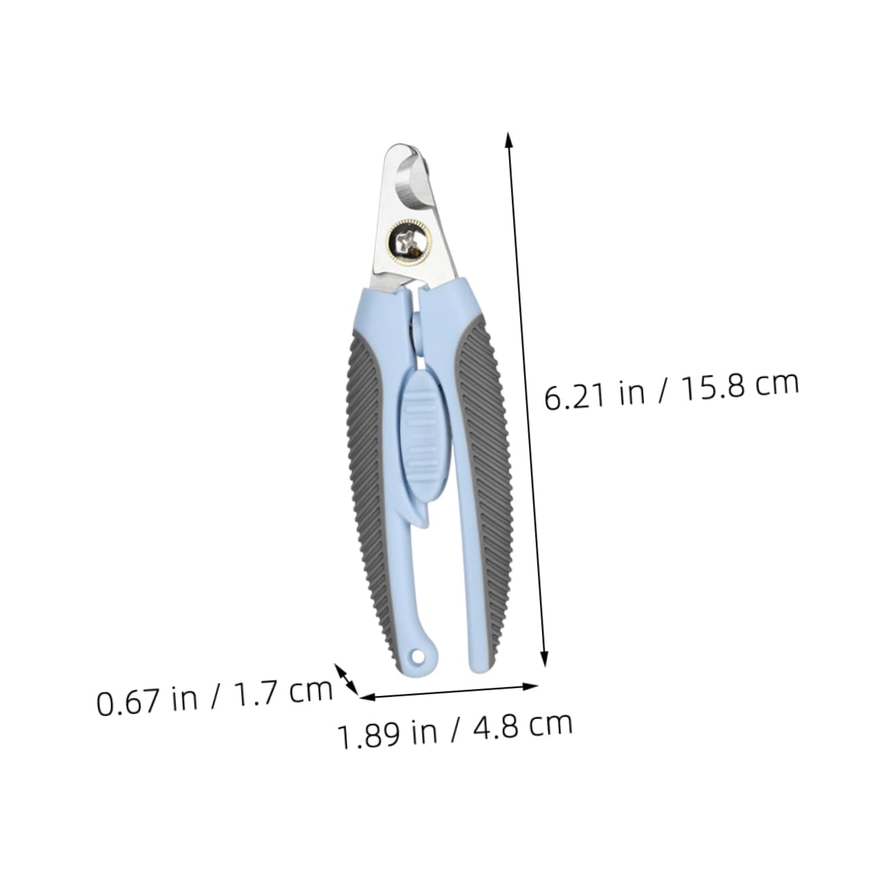 CIYODO Pet Nail Clipper for Dogs and Cats Professional Lightweight Claw Trimmer for Small Animals Ergonomic Design for Easy Nail Grooming for Pet Owners Stylish Fog