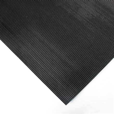 Mugar- Esteras Antideslizante de Caucho con Distinto Relieve y Tamaño - Suelo Antideslizante Rayado por Rollos y por Metro Lineal (Estribera Fina 3mm, 1,50x15m)