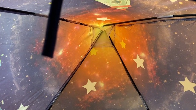 Kids Play Tent Rocket Playhouse Toddler Boys Tent Indoor Outdoor Spaceship Astronaut Pop-up Portable Space Sensory Toy Tent Costume Party Birthday