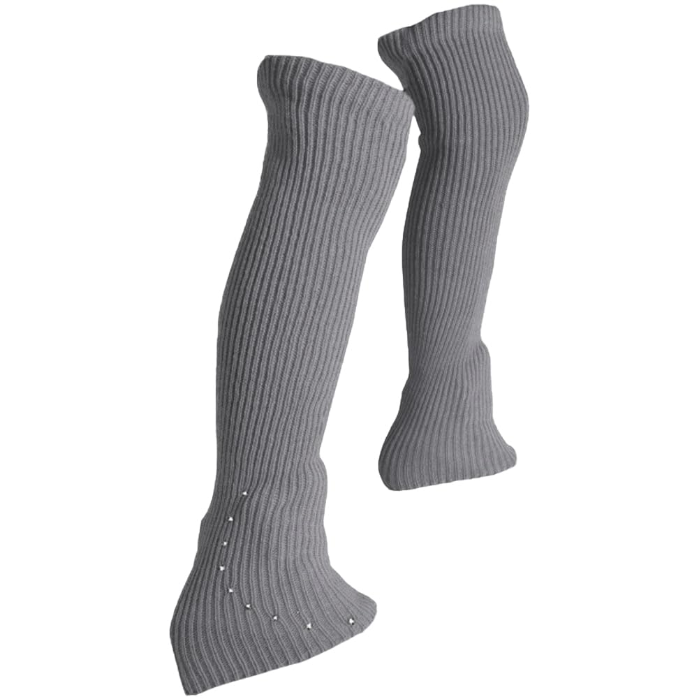 Chaussettes de patinage artistique en tricot longues pour le sport