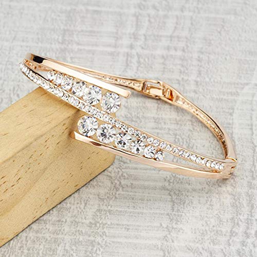Luxuria AAA CZ Plated Charm Bracelet For Women
