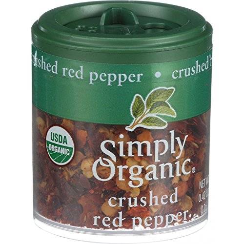 Simply Organic Crushed Red Pepper, Certified Organic | 0.42 oz | Pack of 6 | Capsicum annuum L. image 2