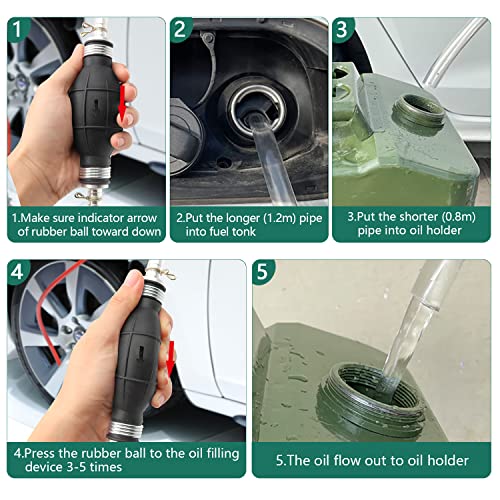 Hossom Pompa Manuale Travaso Liquidi, Pompa a