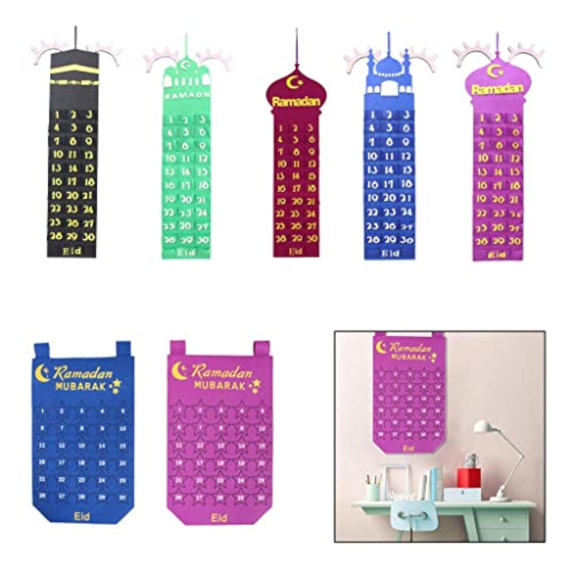 Ramadan Countdown Calendar Eid Mubarak Advent Calendar