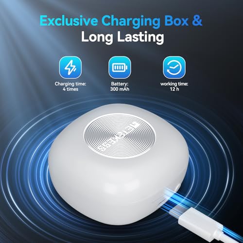 Image of Retekess Hearing Sense1 Headphones for Seniors, Over-the-counter Rechargeable Bluetooth Headphones, Self-Adjusting, FDA Approved, with App, Noise Cancelling and In-Ear Detection