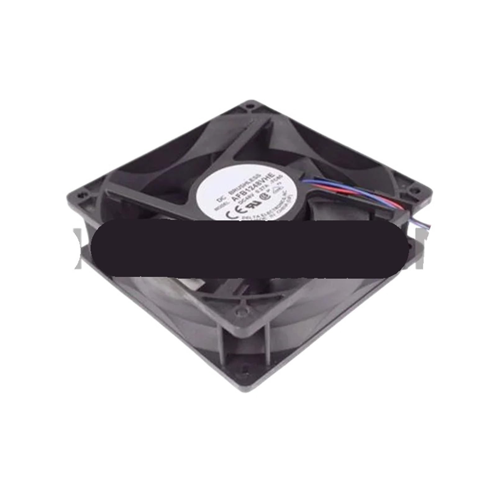 JJKKOZVQF AFB1248VHE 7C60 48V 0.27A 120x120x38mm 3-Wire Server Cooling Fan