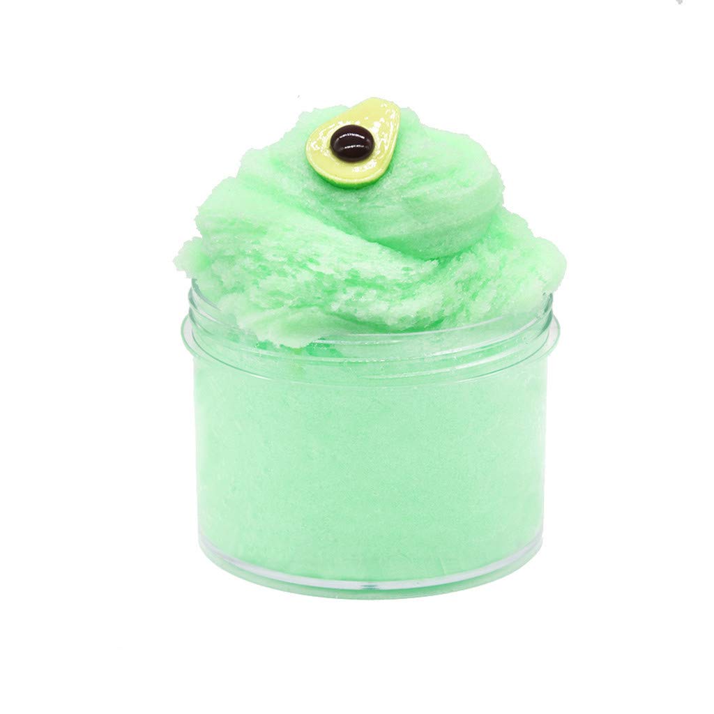 Education Toy,Pineapple Silk Mud Cloud Slime Color Mud Cloud Mud Silk Mud Mud Drawing Mud Diy Ls-01 Pineapple Silk Mud Color Mud Cloud Mud Thousand Silk Mud Drawing Mud Diy Toy Green Avocado