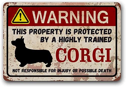 Vista 10 de Eveokoki Hermit Crabs - Cartel retro exótico para mascotas, divertido regalo de advertencia de metal, 12 x 16 pulgadas RS-20