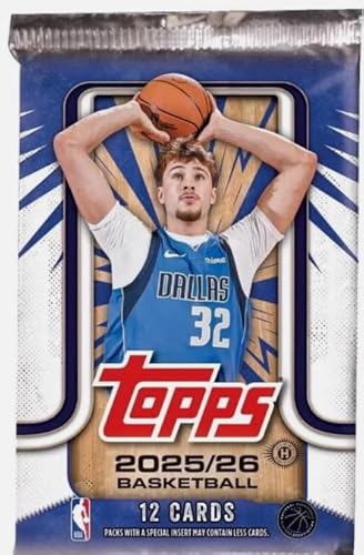 2025-26 TOPPS Basketball Card BLASTER Factory sealed pack