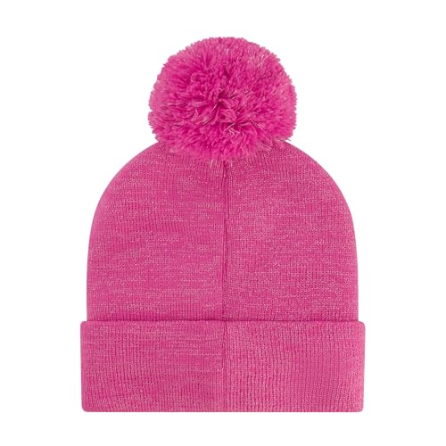 Hello Kitty Girls Beanie Hat and Gloves Set, Cuffed Knit Cap with Pom and Matching Mittens, Pink, One Size4
