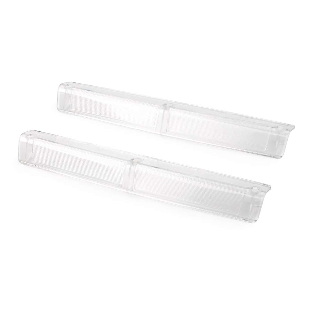 CNxinn10 Motorbike Light Lens Accessories Lamp Light Lens Cover 1 Pair for Harley Davidson 1996-2013 Touring Models, Clear