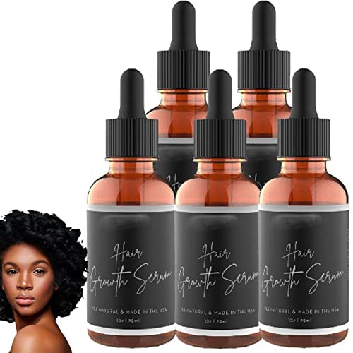 Miniatura 9 de Suero para el crecimiento del cabello para mujeres negras, suero de belleza para el cabello, suero de crecimiento del cabello para mujeres negras (3