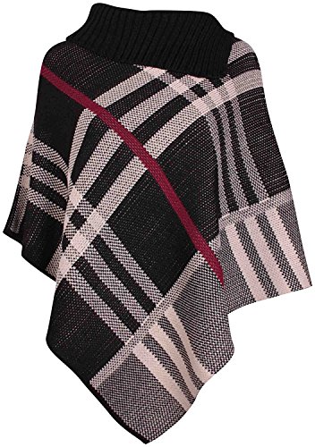 Maglia maglione collare mantello scialle