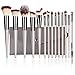 Produktbild Make up Pinselset set 14Pcs Kosmetikpinsel Professionelles Kosmetikset mit synthetischen Borsten für Puder, Rouge, Lidschatten, Augenbraue, Concealer