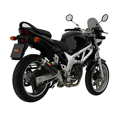 Auspuff Mivv GP Suzuki SV 650/ S 99-02 Edelstahl schwarz