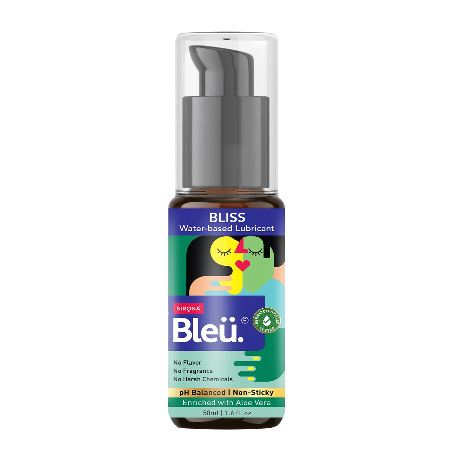 Bleu Bliss Chocolate Flavored Intimate Lubricant Gel for Men & Women – 50 ml | Water Based Lube | Compatible with Condoms & Toys-image-0