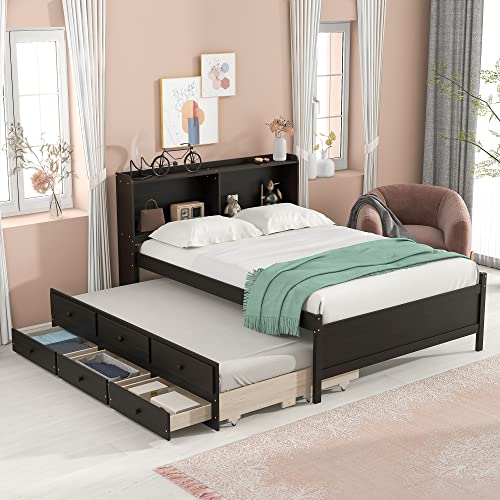 20 Best Full Size Bed With Trundle And Storage For 2022 Katia Cardenal