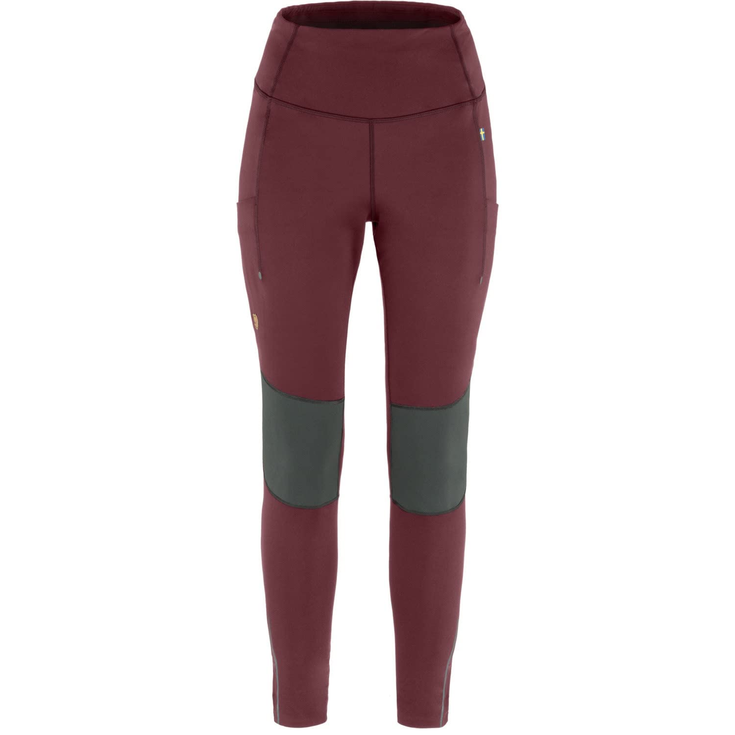 Fjallraven 84790-357-048 Abisko Värm Trekking Tights W Pants Women's Port-Iron Grey Size XXL