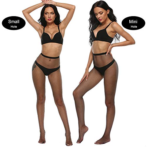 Image of MANZI High Waist Tights Fishnet Stockings Women's Thigh High Stockings Pantyhose