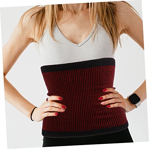 Faja lumbar de cashmere grueso talla L color rojo miniatura 7