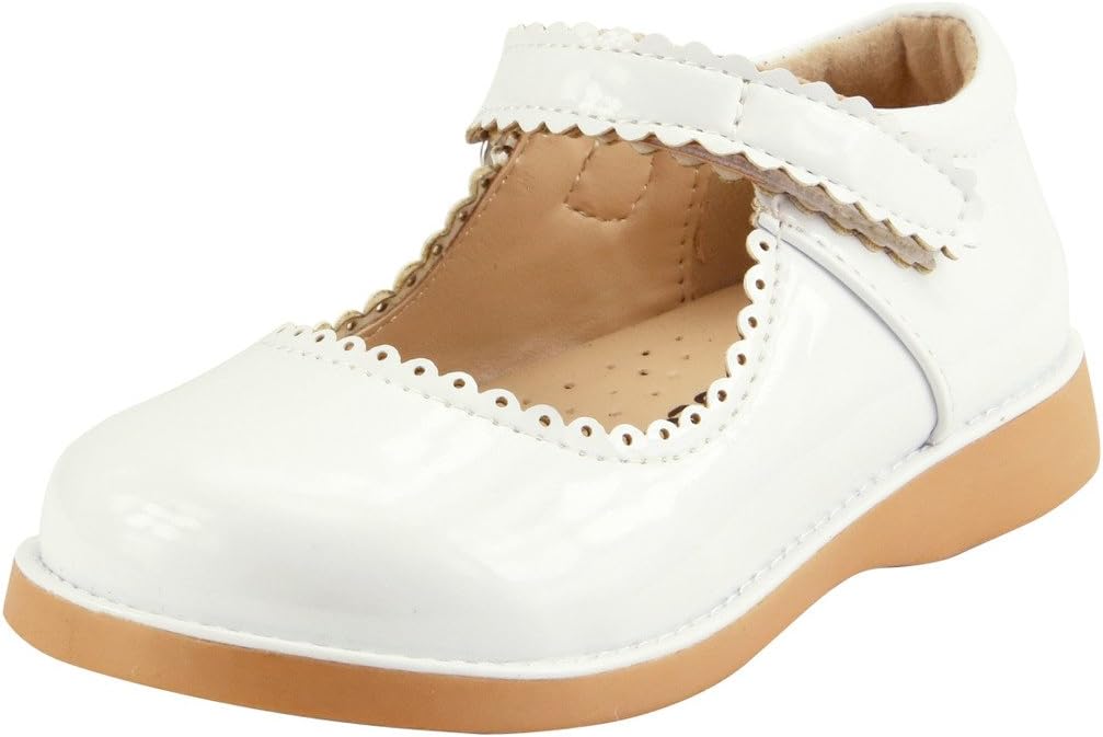 The Doll Maker Girl's Mary Jane - FBA173041B-13 White