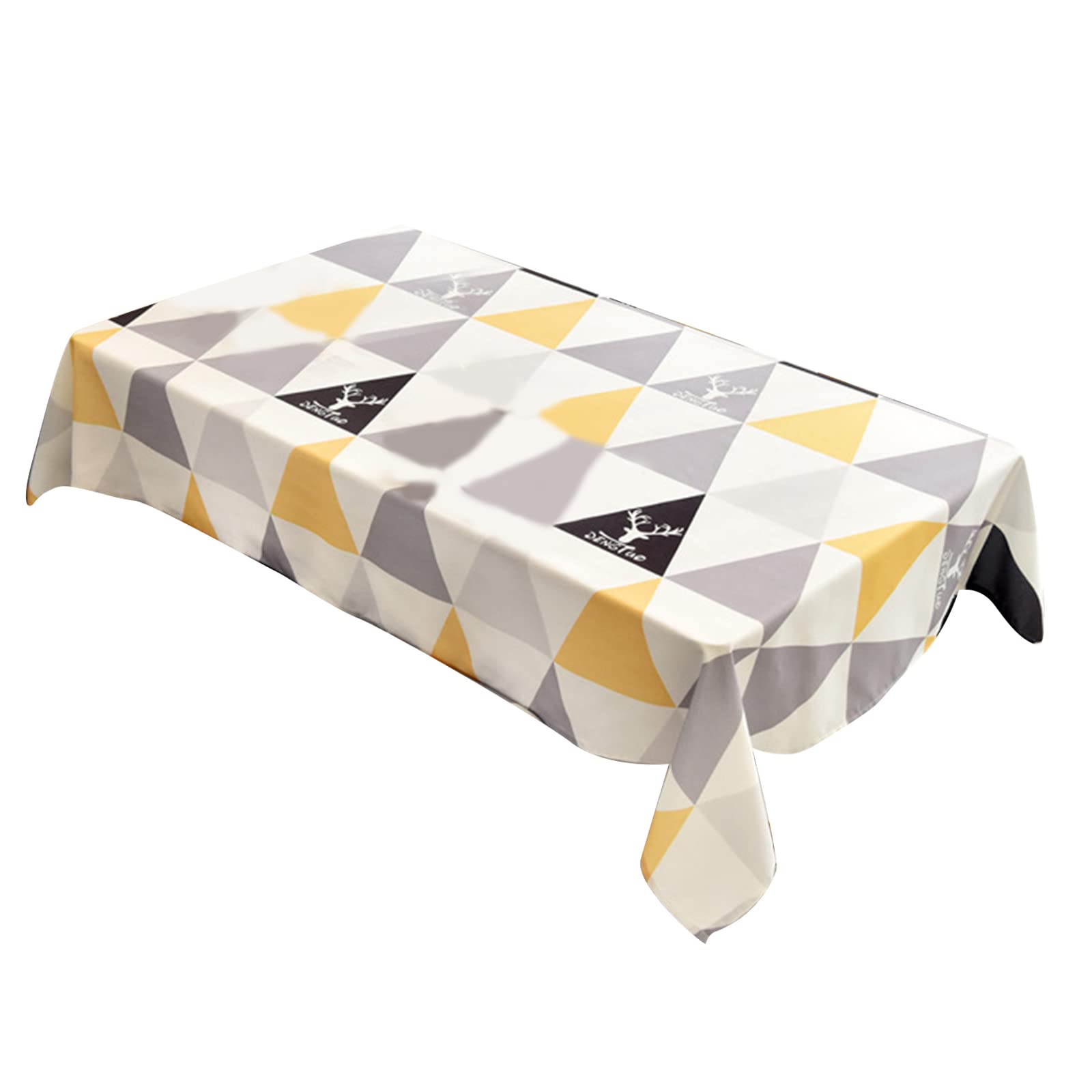 Jazuaiao Nordic Table Cloth Oilproof Spillproof Rectangle Tablecloth Table Decorations Wedding Birthday Tablecloths for Outdoor Rectangle Tablecloth