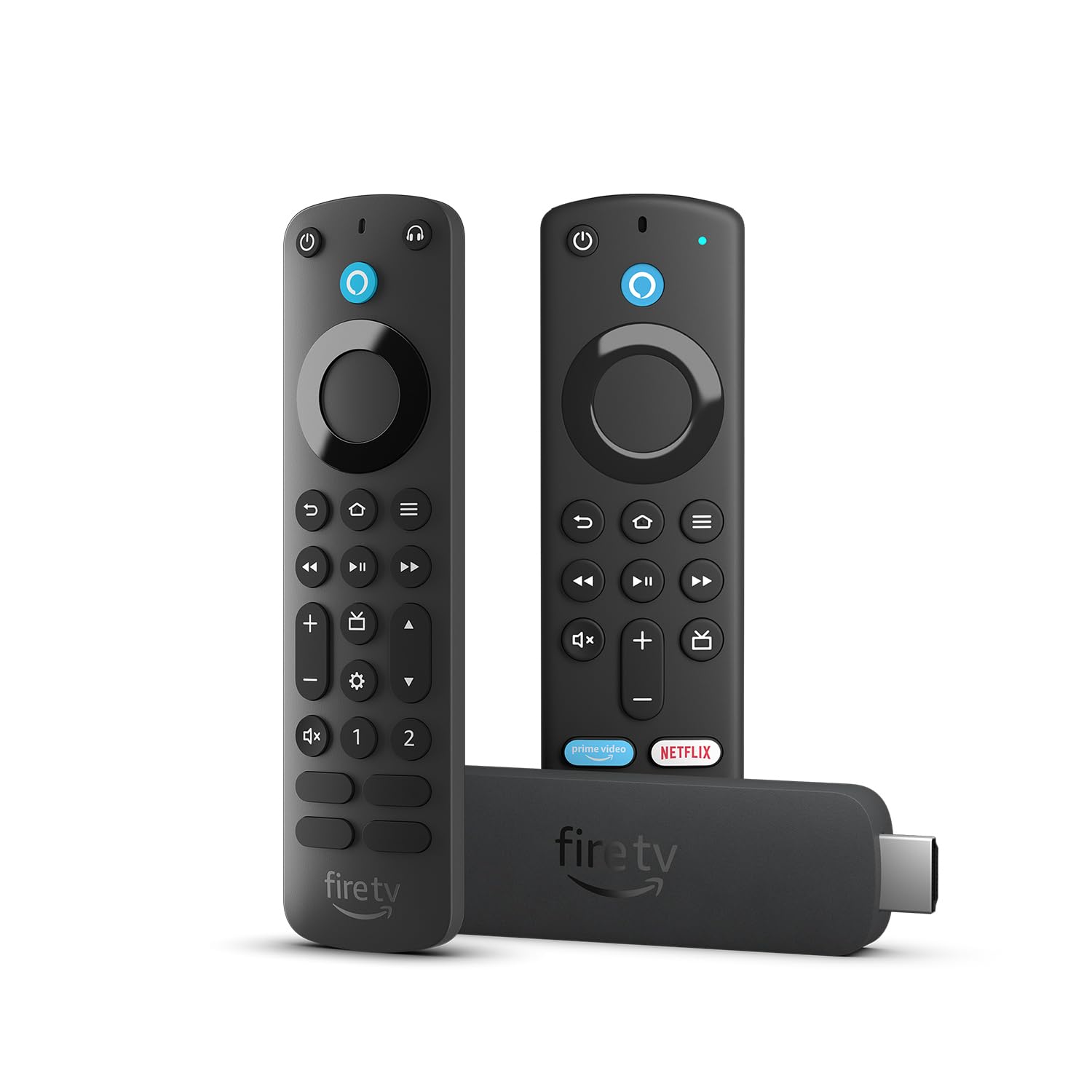 Amazon Amazon Fire TV Stick 4K streaming device + Alexa Voice Remote Pro with remote finder, TV controls and backlit buttons (compatible Fire TV device required)