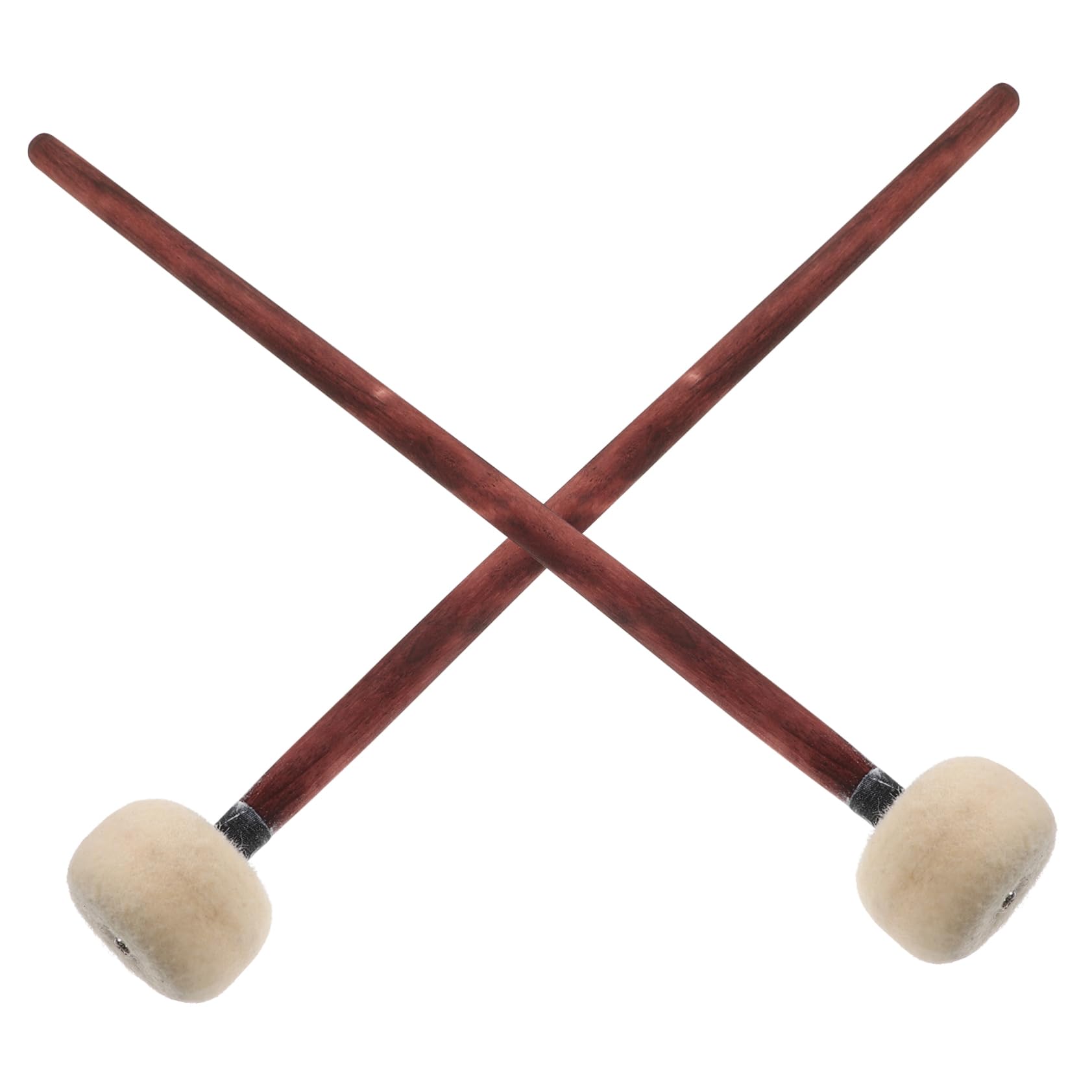 TOYANDONA 8pezzi Bacchette Per Batteria Legno Massello Con Testa Bacchette Percussione Per Pratica e Tuning Strumenti Musicali Per Batteristi e Percussionisti