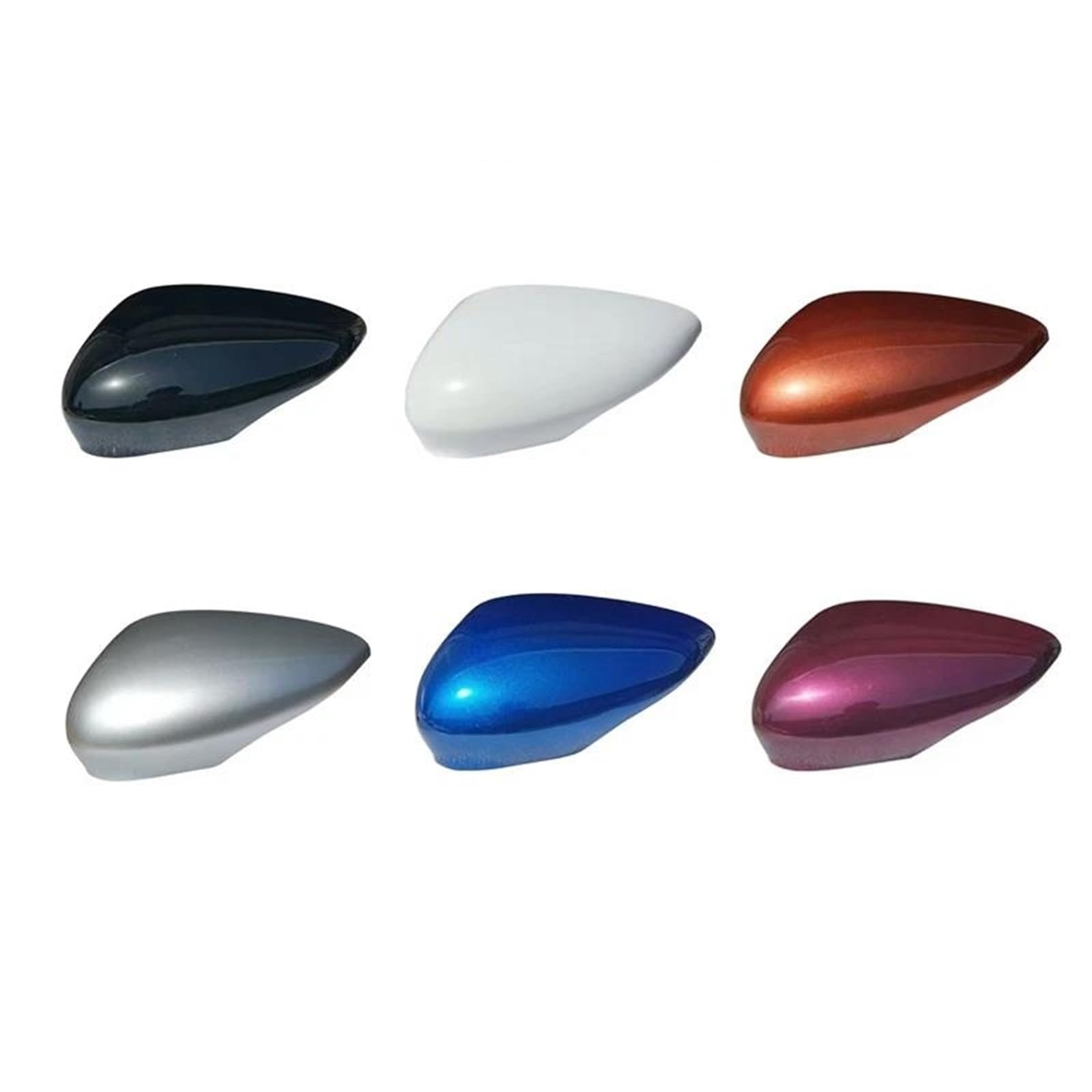 Tapa Espejo retrovisor Coche Para Ford Para Fiesta 2009-2015 Carcasa Espejo Retrovisor Accesorios Automotrices Cubierta De Espejo Lateral Cubierta Retrovisor Puerta(Izquierda Blanca)