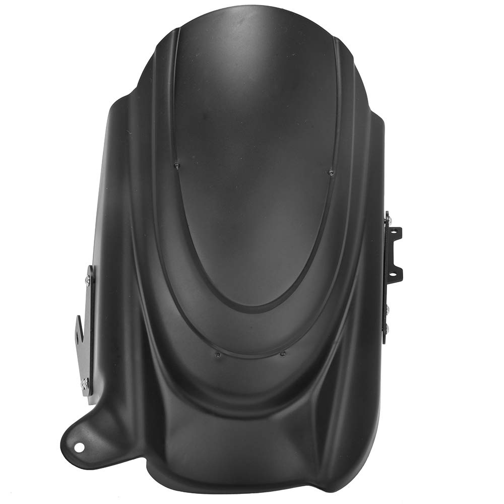 Motorrad Hinterrad-Kotflügel für Versys650 2015 2016 2017 2018 2019 2020 2021 2022 2023 2024 2025 Heck Schmutzfänger Schutz Spritzschutz ADV Sport Reiseschutz (Schwarz)