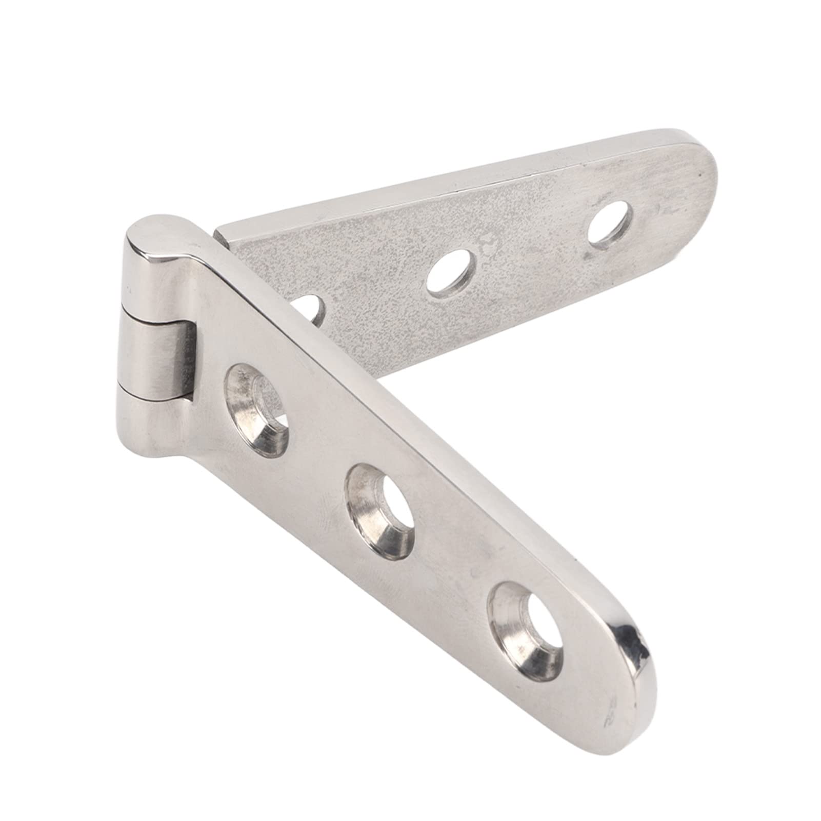 Marine Strap Hinge stainless steel hinge Rustproof Mirror Polished Door Hinge 316 Stainless Steel Long Durability Practical Hardware 2 Pieces with Hinges - Image 4