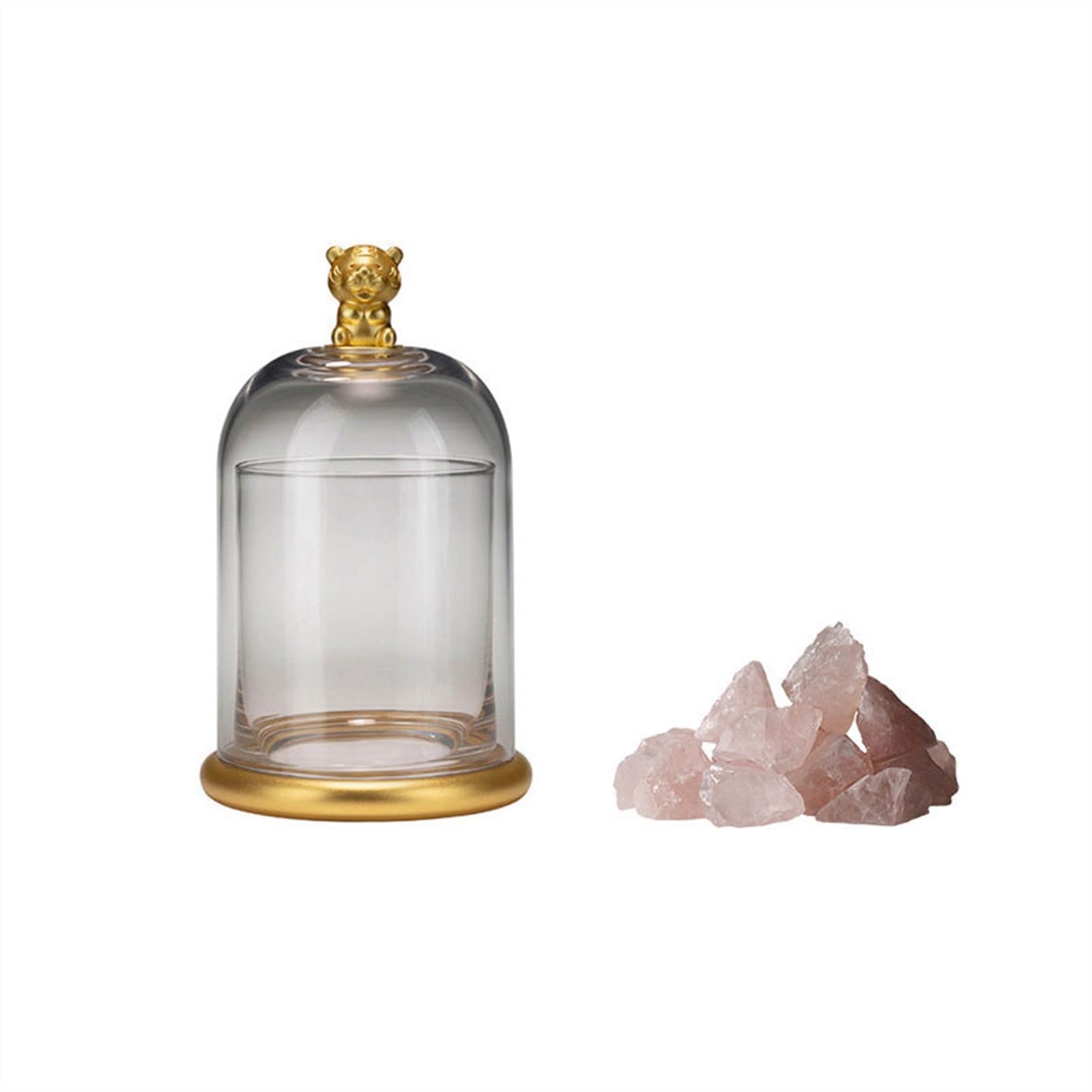 SnamicE Sculpture Decor Brass Animal Ornaments, Chinese Zodiac Animal Aromatherapy Desktop Ornaments, Including Zodiac Bottle And Spar, Zodiac Ornaments, Tiger Statue Decora,
