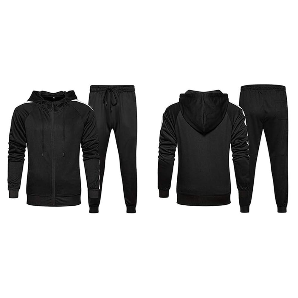 watersouprty Men's Casual Tracksuit Long Sleeve Hooded