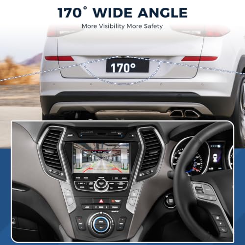 Image of Rearview Backup Camera OE: 95760-D3000 Fit for Hyundai Tucson 2016-2020 | ACAUTO Rear View Backup Carmera OE: 95760-D3000, 95760-D3001, 95760-D3101