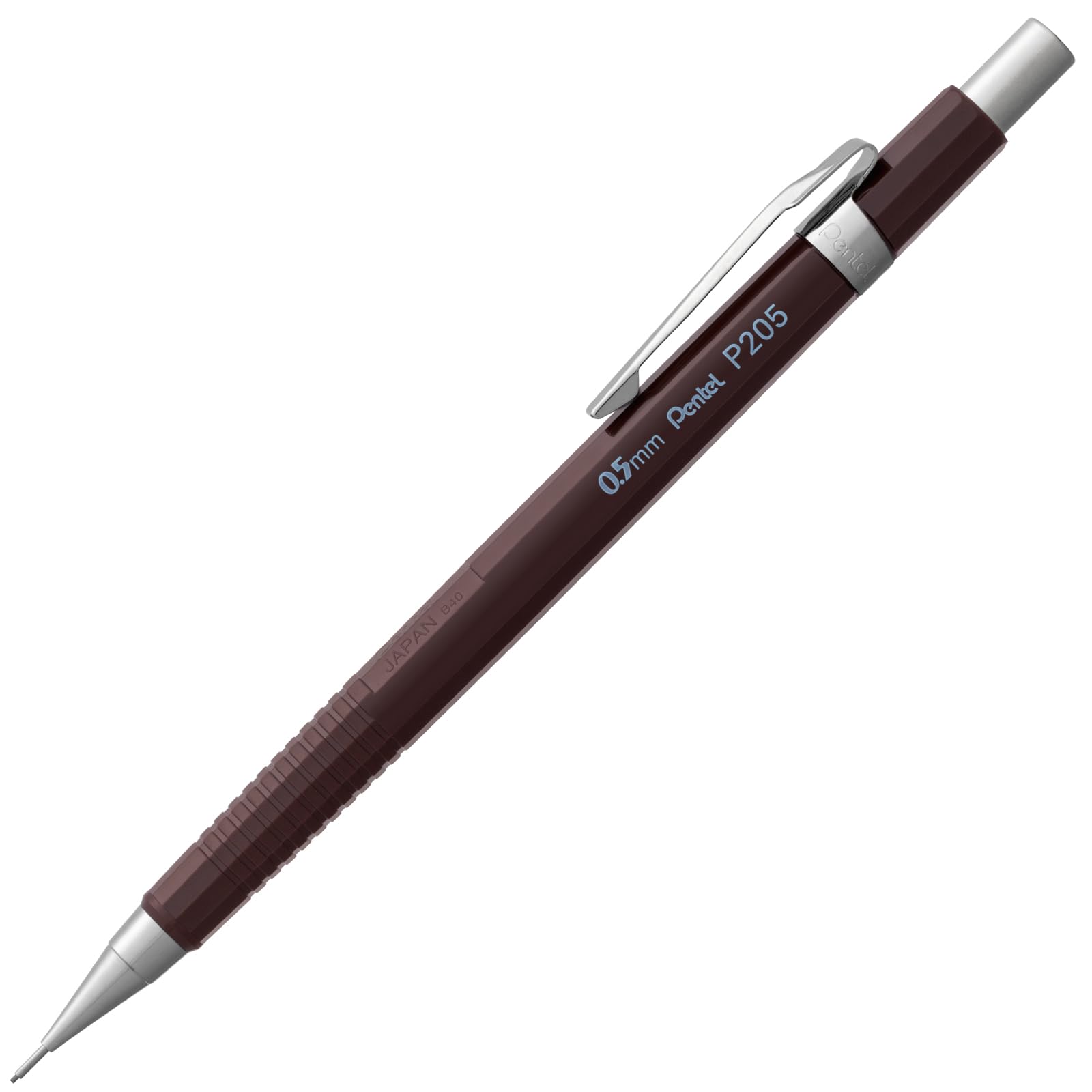 Pentel P205-EL3 Neoclassical Classical Brown Mechanical Pencil, 0.02 inches (0.5 mm) Limited : Office Products