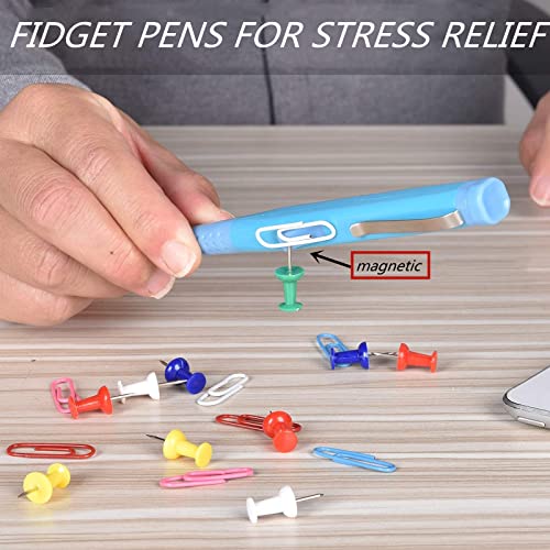 Antistress Penna Fidget Pen Portachiavi Set
